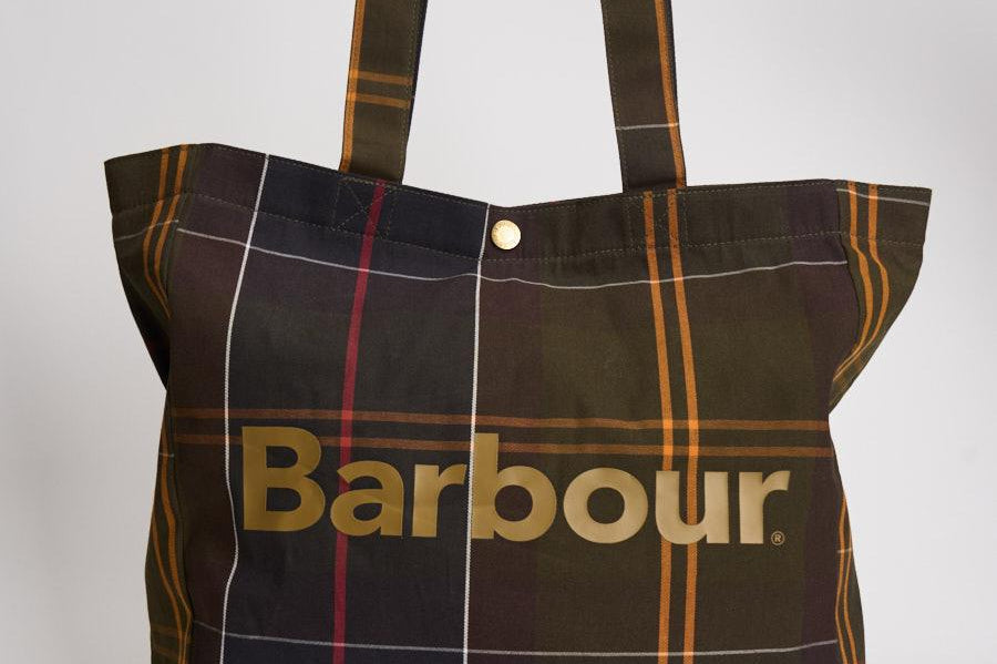 Borsa tote donna tartan Telfield marrone UBA0751 TN11 BARBOUR 