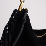 Borsa donna in suede Oskan Soft Small nera BF0066FC C3C14M01BK ISABEL MARANT 