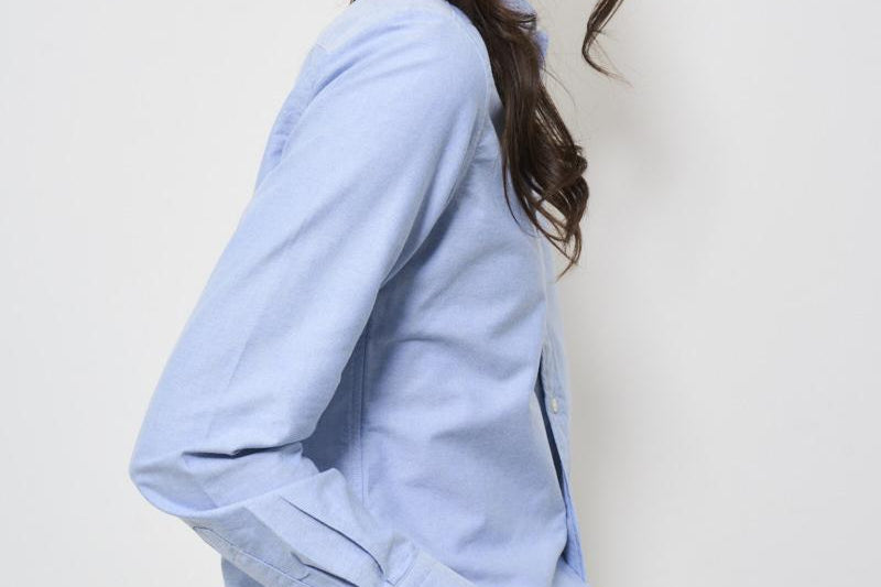 Camicia donna celeste Oxford 211891377 001 RALPH LAUREN 
