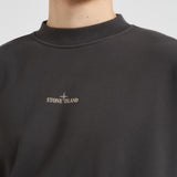 Felpa uomo girocollo oversize grigia 6100018 S0195V0062 STONE ISLAND 