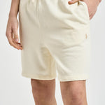 Bermuda uomo in felpa avorio 710934602 001 RALPH LAUREN 
