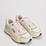 Sneakers donna Hyperway Low bianca e grigia HYLW UM10 AUTRY 