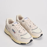 Sneakers donna Hyperway Low bianca e grigia HYLW UM10 AUTRY 