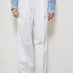 Pantaloni donna bianco Axel AXEL T0194T0001 THE LATEST 