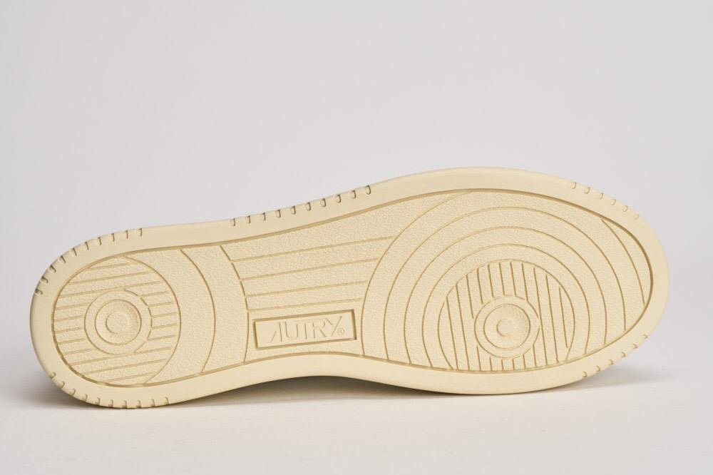 Sneakers uomo Medalist low in suede beige e marrone AULM LS15 AUTRY 