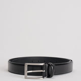 Cintura uomo in pelle nero 016 NERO ACCADEMIE TESSILI 