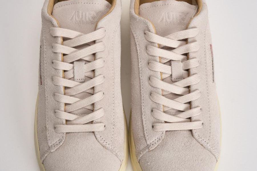 Sneakers uomo Dallas grigio e panna ADLM SQ05 AUTRY 