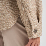 Giacca in lana alpaca bouclé A21026 947 PESERICO 