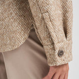 Giacca in lana alpaca bouclé A21026 947 PESERICO 