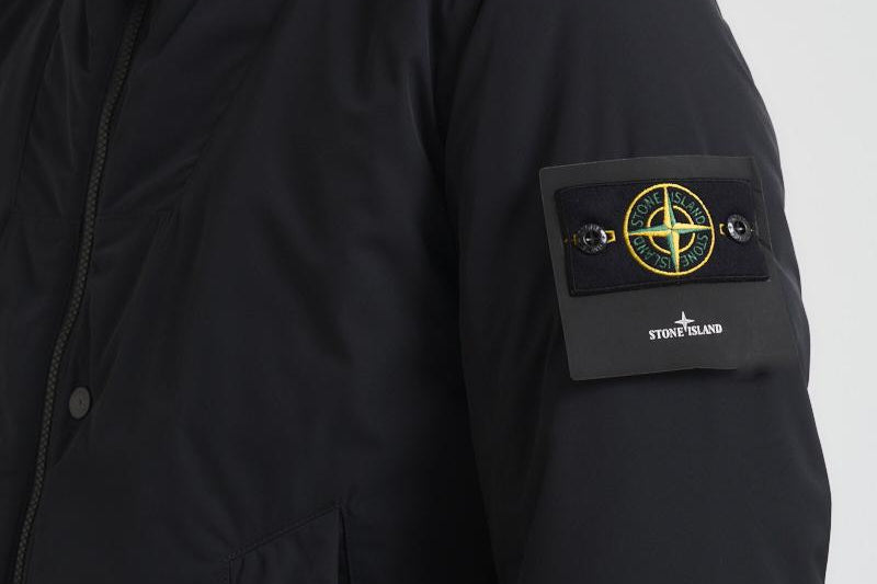 Piumino uomo Micro Twill nero 4100047 S0026V0029 STONE ISLAND 