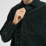 Camicia Sadamon JS uomo verde M24400043 GREENGABLES SAMSØE SAMSØE 