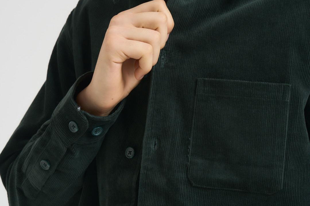 Camicia Sadamon JS uomo verde M24400043 GREENGABLES SAMSØE SAMSØE 