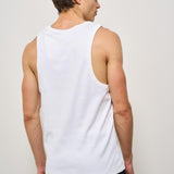 Canotta uomo bianca LDM101175 201201WHITE LES DEUX 