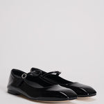 Ballerina in pelle finitura lucida FLRAZS08FL BLACK AEYDE 
