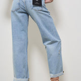 Jeans donna Gavin in denim chiaro 1113 440 ANINE BING 