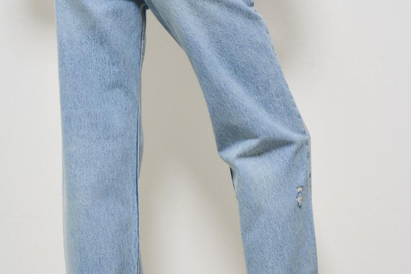 Jeans donna Gavin in denim chiaro 1113 440 ANINE BING 