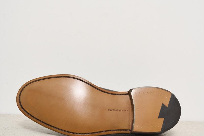 Mocassino uomo Adam in pelle nero ADAM BLACK TRICKER'S 