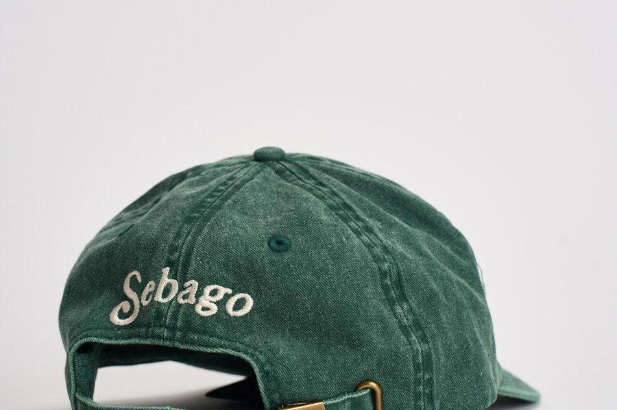 Cappellino uomo verde vintage con ricamo 781233W X86 SEBAGO 