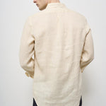 Camicia uomo in lino crema 710968915 005 RALPH LAUREN 