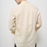Camicia uomo in lino crema 710968915 005 RALPH LAUREN 