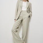 Blazer donna gesso Raisa monopetto D420267 RAISA25038 P.a.r.o.s.h. 