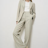 Blazer donna gesso Raisa monopetto D420267 RAISA25038 P.a.r.o.s.h. 