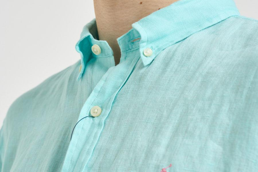 Camicia uomo in lino tiffany 710968915 501 RALPH LAUREN 
