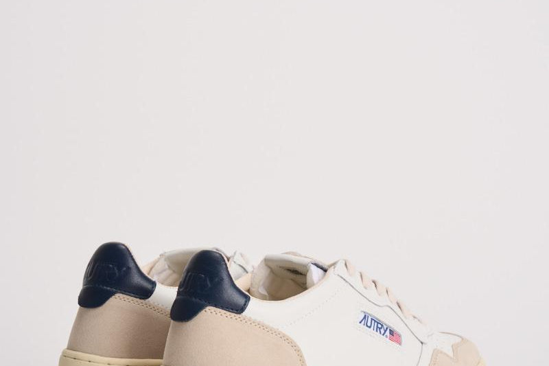 Sneakers uomo Medalist Low in pelle e suede AULM LS28 AUTRY 