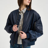 Bomber donna Leon blu navy 10490 NYA31MIDNIGHT ANINE BING 