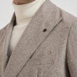 Giacca uomo doppiopetto in lana grigia 1SMC20K 070039T3042 TAGLIATORE 