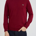 Maglia uomo girocollo bordeaux AH3225 476 LACOSTE 