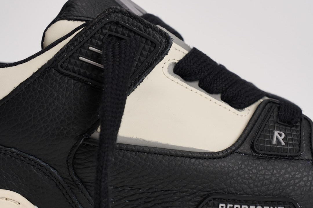 Sneakers uomo Studio bianca e nera 9754 037BLACKVINTAGEWHITE REPRESENT 