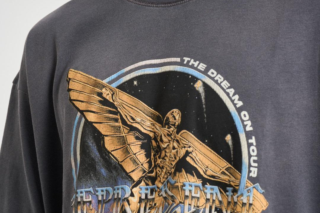 T-shirt uomo in cotone antracite 100823 46SUNFADEGREY REPRESENT 