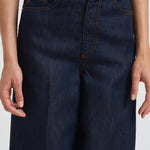 Jeans palazzo in denim donna LPE10V86 BLU NINE IN THE MORNING 