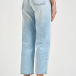 Jeans donna gamba dritta in denim chiaro JILL 8799SKYBLUE ICON DENIM 