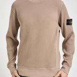 Felpa girocollo nido dape beige 6100056 S0044V009A STONE ISLAND 