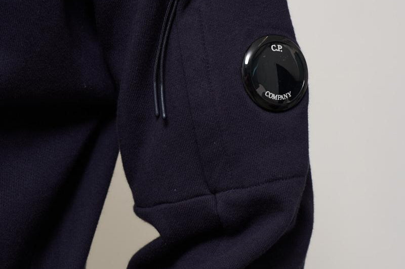 Felpa uomo con cappuccio blu SS025A 888 CP COMPANY 