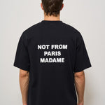 T-shirt uomo girocollo nera TS203 CO0002BL DROLE DE MONSIEUR 
