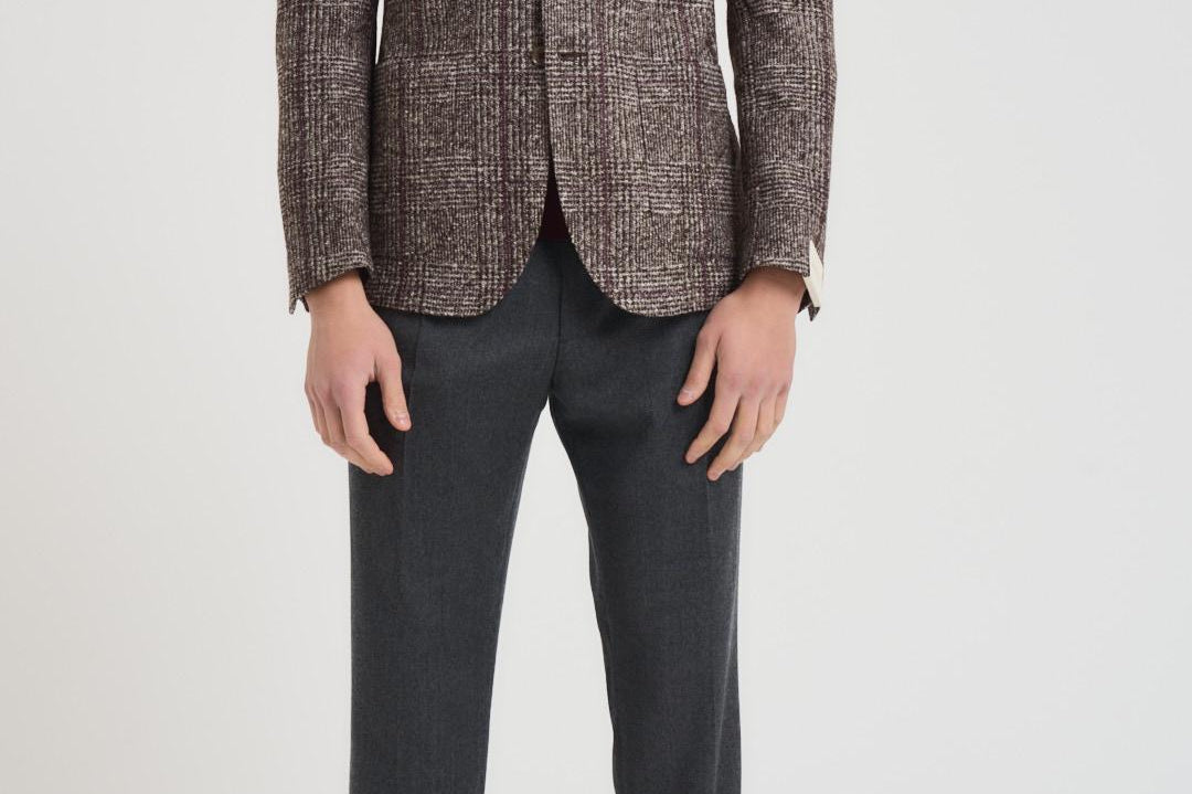 Giacca uomo principe di galles grigia 2812 557143 L.B.M. 