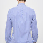 Camicia uomo a righe celeste 710928254 008 RALPH LAUREN 