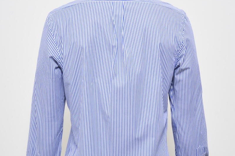 Camicia uomo a righe celeste 710928254 008 RALPH LAUREN 