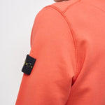 Felpa uomo girocollo arancione 6100044 S0051V008A STONE ISLAND 