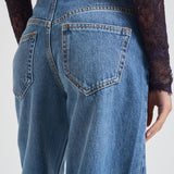 Jeans donna Lemony in denim PA0052FA B1H06I30BU ISABEL MARANT 