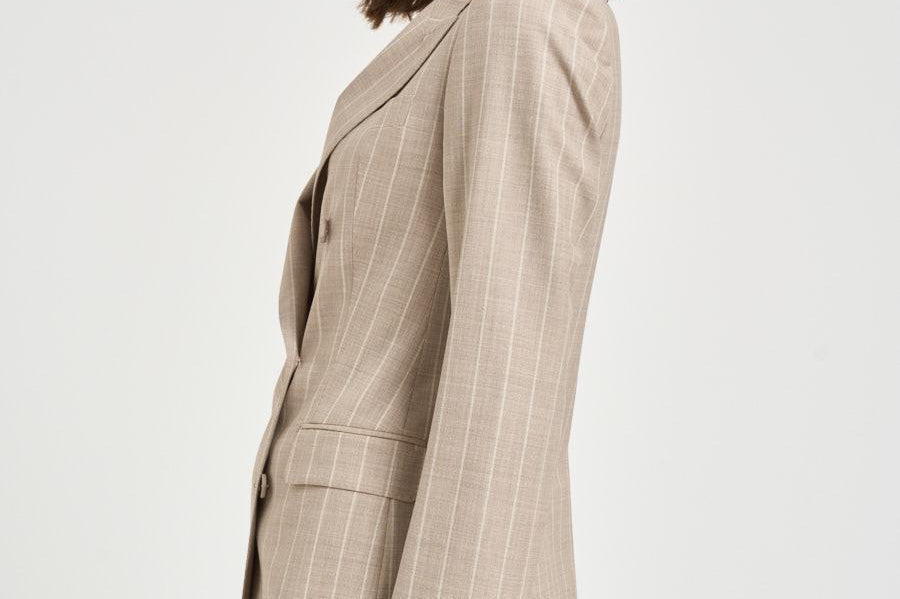 Tailleur donna beige TPARIGI10B 520101A3174 TAGLIATORE 