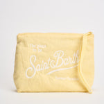 Pochette donna Aline in lino gialla ALINESOFTLINEN 92L MC2 SAINT BARTH 