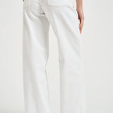 Jeans donna Strovepipe in denim bianco 7U4N0C14 U7SL8 7 for all Mankind 