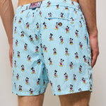 Costume uomo Mckey a righe celeste MICKEYSTRIPES S31 MC2 SAINT BARTH 