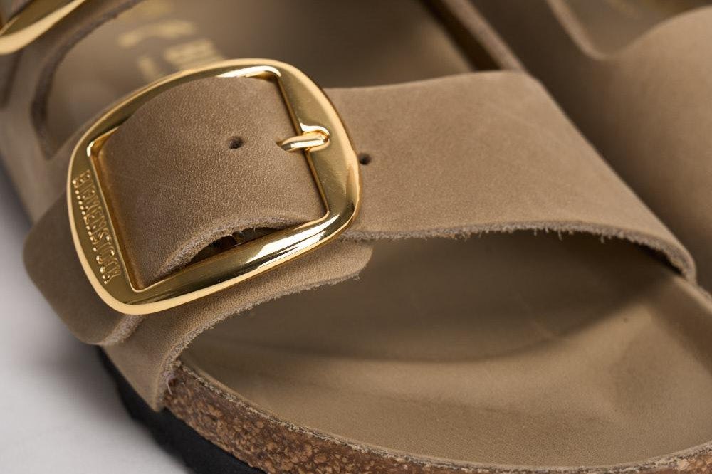 Sandalo Arizona Big Buckle donna beige 1030395 TABACCO BIRKENSTOCK 