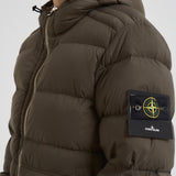 Piumino uomo Tunnel Down verde militare 4100040 S0028V0054 STONE ISLAND 