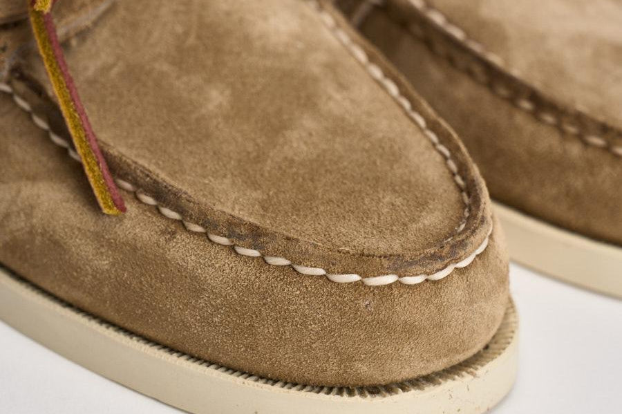 Mocassino uomo Portland in suede beige 78123GW AF0 SEBAGO 
